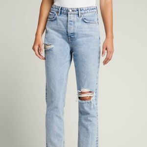 Revolve Grlfrnd Karolina High Rise Straight Crop … - image 1